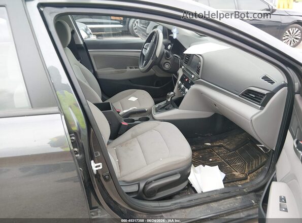 5NPD84LF7LH557593 2020 HYUNDAI ELANTRA Gray Вид салону спереду