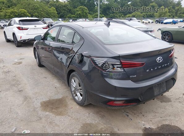 5NPD84LF7LH557593 2020 HYUNDAI ELANTRA Gray Задня ліва чверть