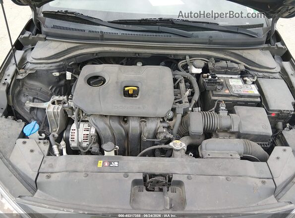 5NPD84LF7LH557593 2020 HYUNDAI ELANTRA Gray Вид ззаду