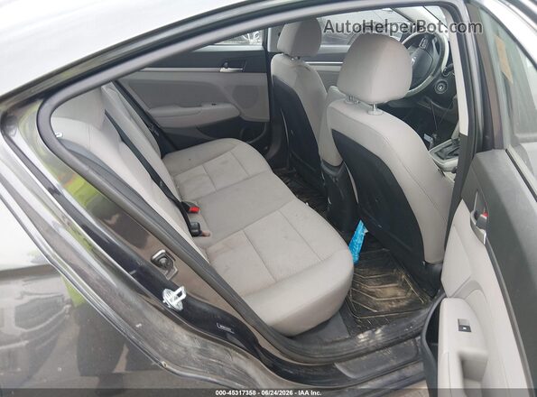 5NPD84LF7LH557593 2020 HYUNDAI ELANTRA Gray Вид наклейки з VIN-кодом