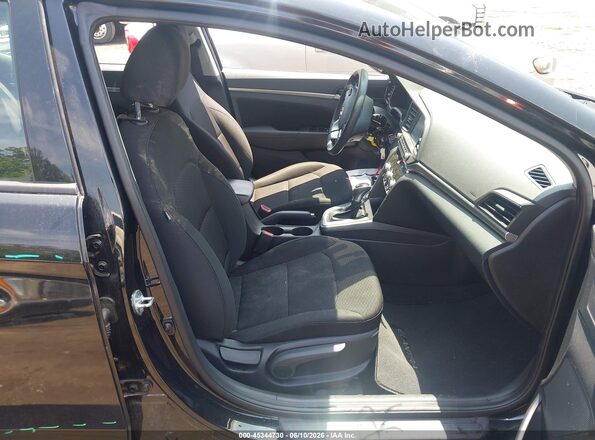 5NPD84LF7LH561143 2020 HYUNDAI ELANTRA Black წინა სალონის ხედი