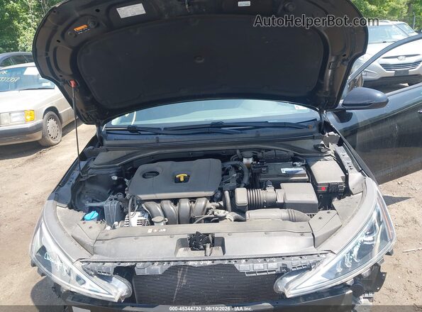 5NPD84LF7LH561143 2020 HYUNDAI ELANTRA Black უკანა ხედი