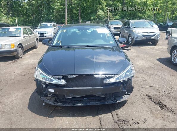 5NPD84LF7LH561143 2020 HYUNDAI ELANTRA Black ხელსაწყოთა პანელის ხედი