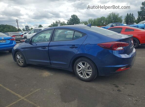 5NPD84LF7LH575625 2020 HYUNDAI ELANTRA Синий Задняя левая четверть