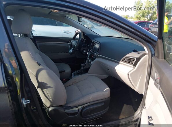 5NPD84LF7LH576421 2020 HYUNDAI ELANTRA Gray წინა სალონის ხედი