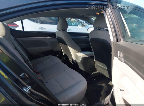 5NPD84LF7LH576421 2020 HYUNDAI ELANTRA Gray VIN კოდის სტიკერის ხედი