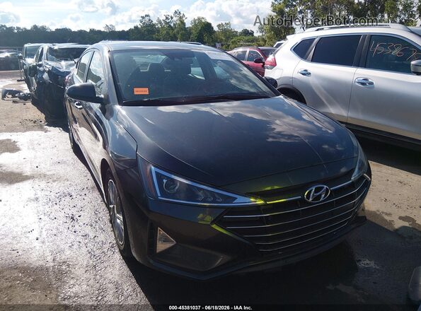 5NPD84LF7LH576421 2020 HYUNDAI ELANTRA Gray ხელსაწყოთა პანელის ხედი