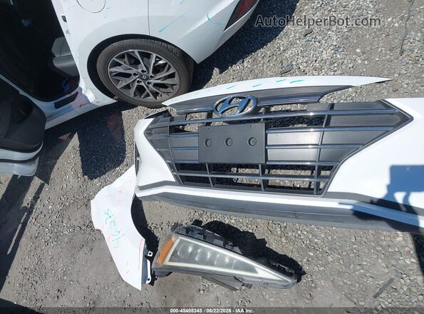 5NPD84LF7LH576466 2020 HYUNDAI ELANTRA White Vista del cuadro de instrumentos