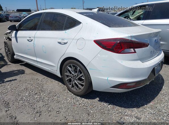 5NPD84LF7LH576466 2020 HYUNDAI ELANTRA White Trasero izquierdo