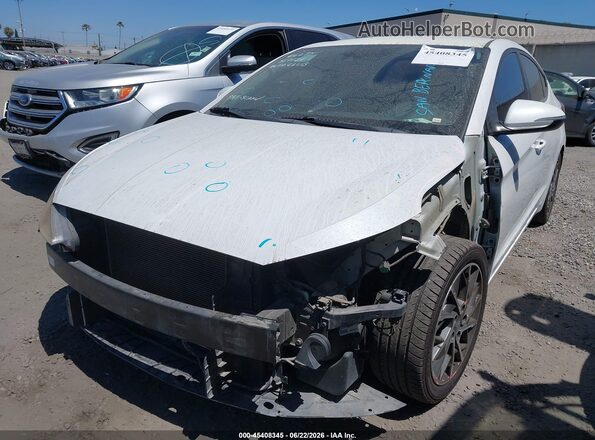 5NPD84LF7LH576466 2020 HYUNDAI ELANTRA White Vista frontal