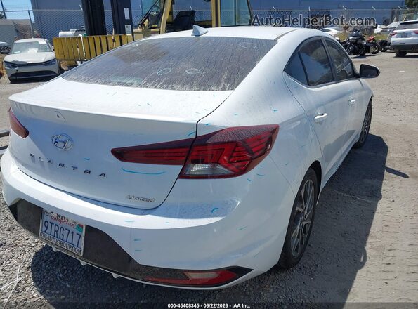 5NPD84LF7LH576466 2020 HYUNDAI ELANTRA White Trasero derecho