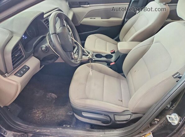 5NPD84LF7LH578850 2020 HYUNDAI ELANTRA Black Vista interior delantera