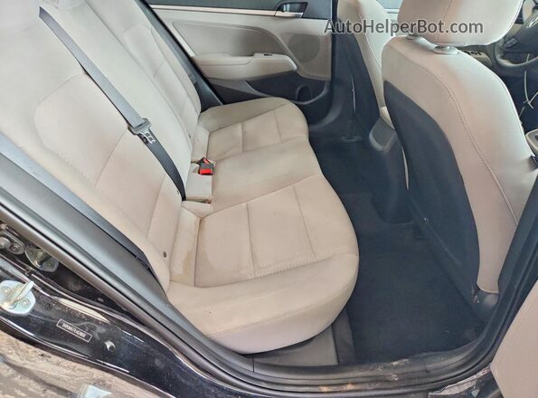 5NPD84LF7LH578850 2020 HYUNDAI ELANTRA Black Vista de los asientos traseros
