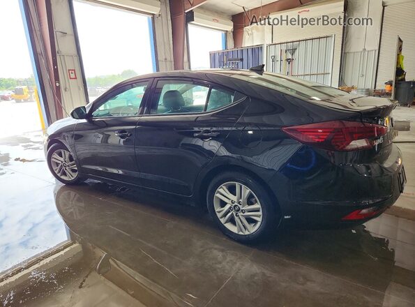 5NPD84LF7LH578850 2020 HYUNDAI ELANTRA Black Trasero izquierdo