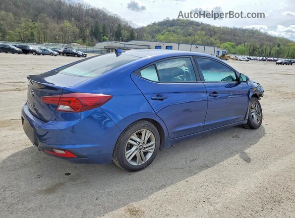 5NPD84LF7LH583580 2020 HYUNDAI ELANTRA Blue Rear right