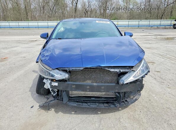 5NPD84LF7LH583580 2020 HYUNDAI ELANTRA Blue Front view