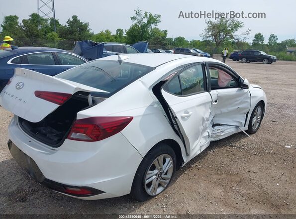 5NPD84LF7LH592750 2020 HYUNDAI ELANTRA White Задня права чверть