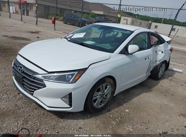 5NPD84LF7LH592750 2020 HYUNDAI ELANTRA White Передня ліва чверть