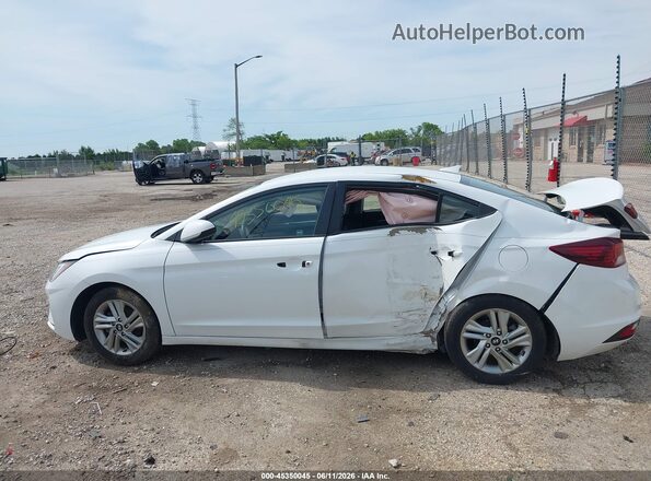 5NPD84LF7LH592750 2020 HYUNDAI ELANTRA White Панорамний вид салону 360°