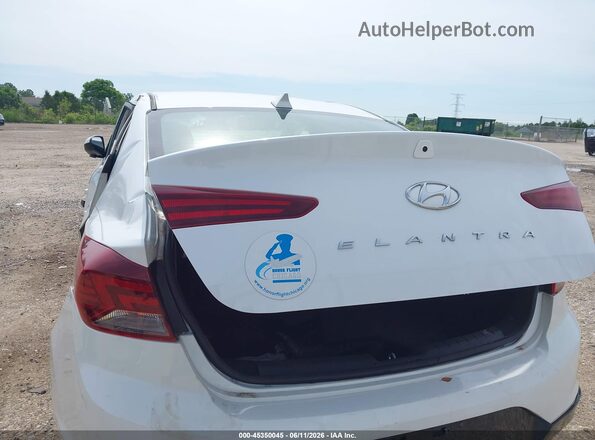 5NPD84LF7LH592750 2020 HYUNDAI ELANTRA White 
