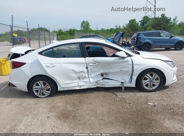 5NPD84LF7LH592750 2020 HYUNDAI ELANTRA White Вид задньої частини салону