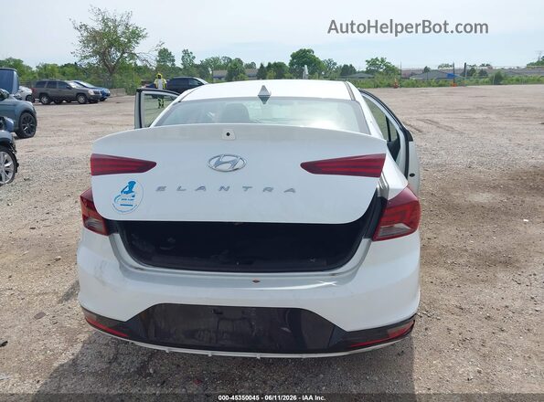 5NPD84LF7LH592750 2020 HYUNDAI ELANTRA White 