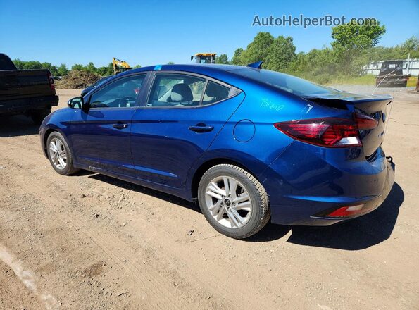 5NPD84LF7LH593848 2020 HYUNDAI ELANTRA Blue უკანა მარცხენა