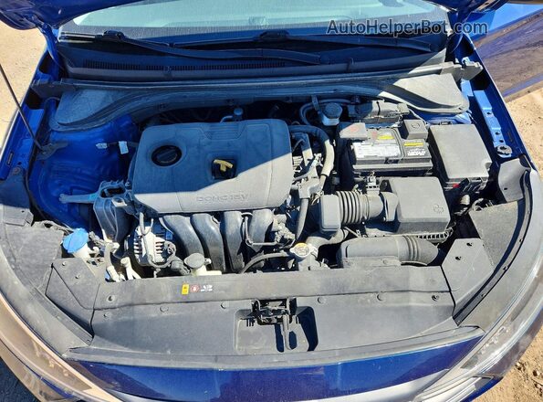 5NPD84LF7LH593848 2020 HYUNDAI ELANTRA Blue უკანა სალონის ხედი