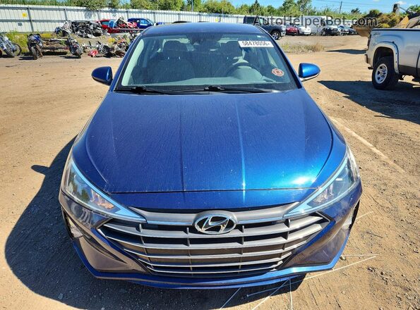 5NPD84LF7LH593848 2020 HYUNDAI ELANTRA Blue წინა ხედი