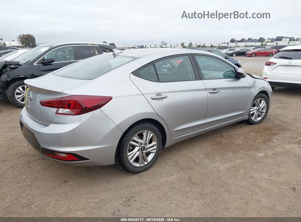 5NPD84LF7LH617923 2020 HYUNDAI ELANTRA Silver Trasero derecho