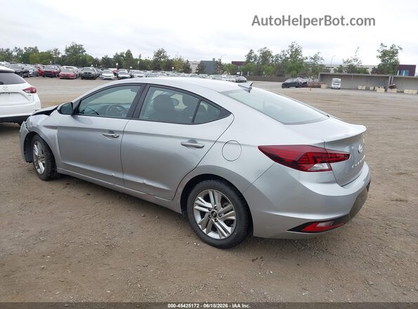 5NPD84LF7LH617923 2020 HYUNDAI ELANTRA Silver Trasero izquierdo