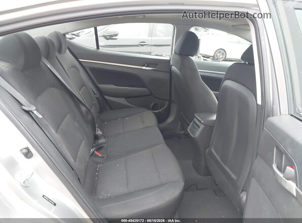 5NPD84LF7LH617923 2020 HYUNDAI ELANTRA Silver Vista de la etiqueta del VIN