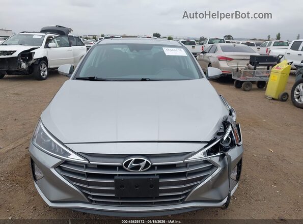5NPD84LF7LH617923 2020 HYUNDAI ELANTRA Silver Vista del cuadro de instrumentos