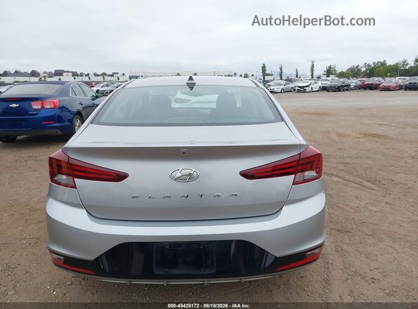 5NPD84LF7LH617923 2020 HYUNDAI ELANTRA Silver 