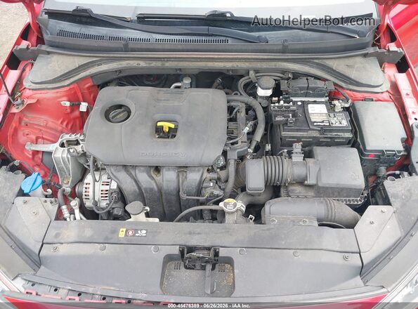 5NPD84LF7LH619414 2020 HYUNDAI ELANTRA Red Հետևի տեսք