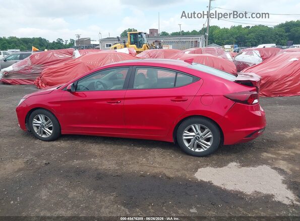 5NPD84LF7LH619414 2020 HYUNDAI ELANTRA Red Սալոնի 360 աստիճան տեսք