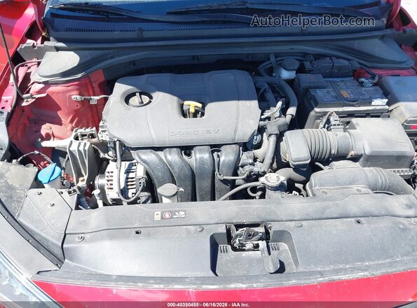 5NPD84LF7LH628047 2020 HYUNDAI ELANTRA Красный Вид сзади