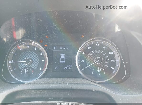 5NPD84LF7LH628047 2020 HYUNDAI ELANTRA Красный Вид задних сидений