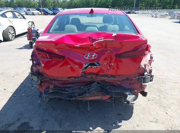 5NPD84LF7LH628047 2020 HYUNDAI ELANTRA Красный 
