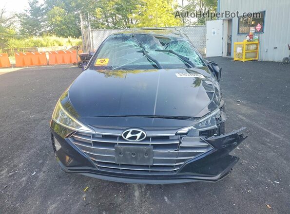 5NPD84LF7LH629182 2020 HYUNDAI ELANTRA Черный Вид спереди
