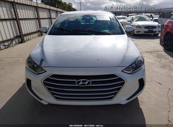 5NPD84LF8HH006788 2017 HYUNDAI ELANTRA White Rear interior view