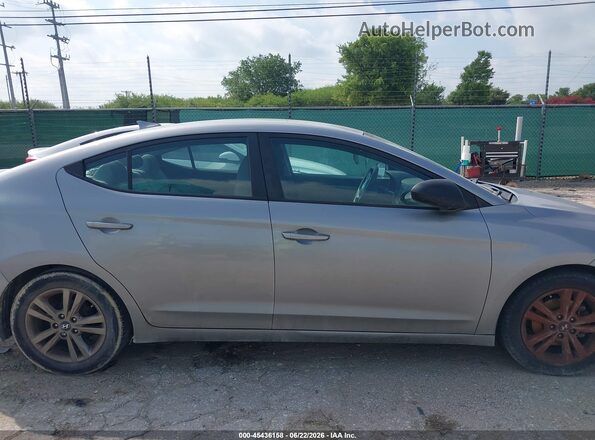 5NPD84LF8HH022585 2017 HYUNDAI ELANTRA Gray Вид щитка приладів