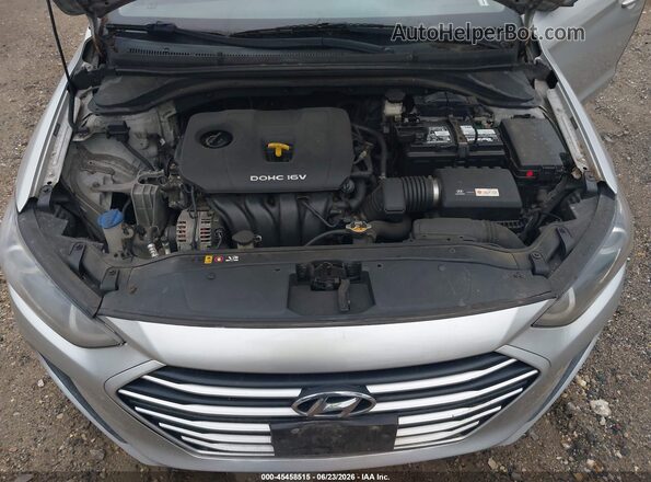 5NPD84LF8HH026197 2017 HYUNDAI ELANTRA Silver Вид ззаду