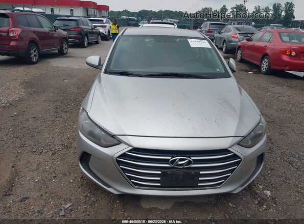 5NPD84LF8HH026197 2017 HYUNDAI ELANTRA Silver Вид щитка приладів