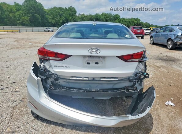 5NPD84LF8HH027379 2017 HYUNDAI ELANTRA Silver Rear view