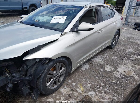 5NPD84LF8HH037412 2017 HYUNDAI ELANTRA Gold Առջևի ձախ երեք քառորդ տեսարան