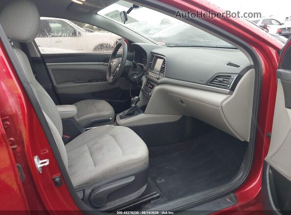 5NPD84LF8HH039113 2017 HYUNDAI ELANTRA Красный 