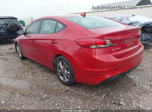 5NPD84LF8HH039113 2017 HYUNDAI ELANTRA Красный 