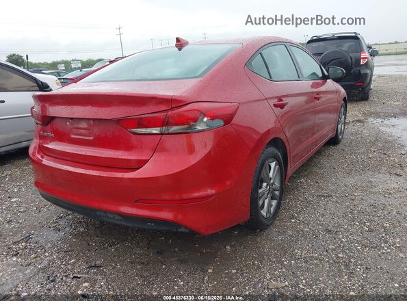 5NPD84LF8HH039113 2017 HYUNDAI ELANTRA Красный 