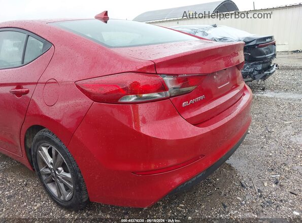 5NPD84LF8HH039113 2017 HYUNDAI ELANTRA Красный 
